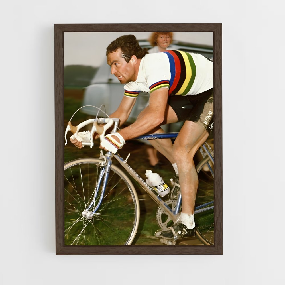 Poster Route de Bernard – affiche Cyclisme (vue 5)